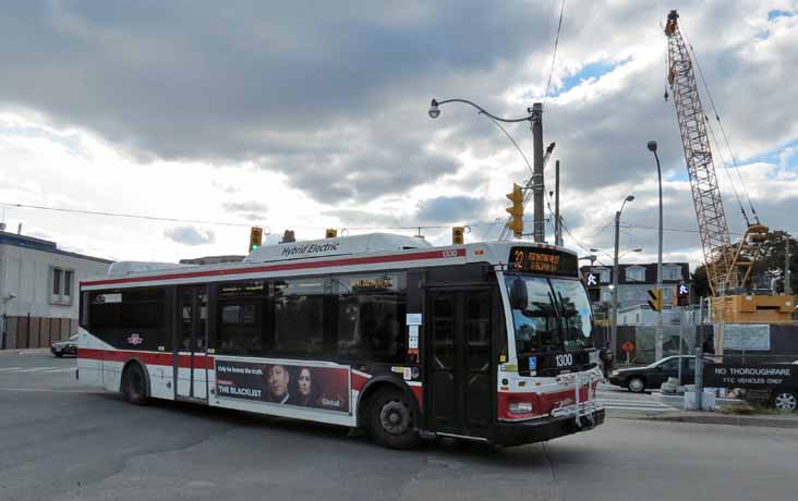 Toronto Transit Commission Orion VII 1300